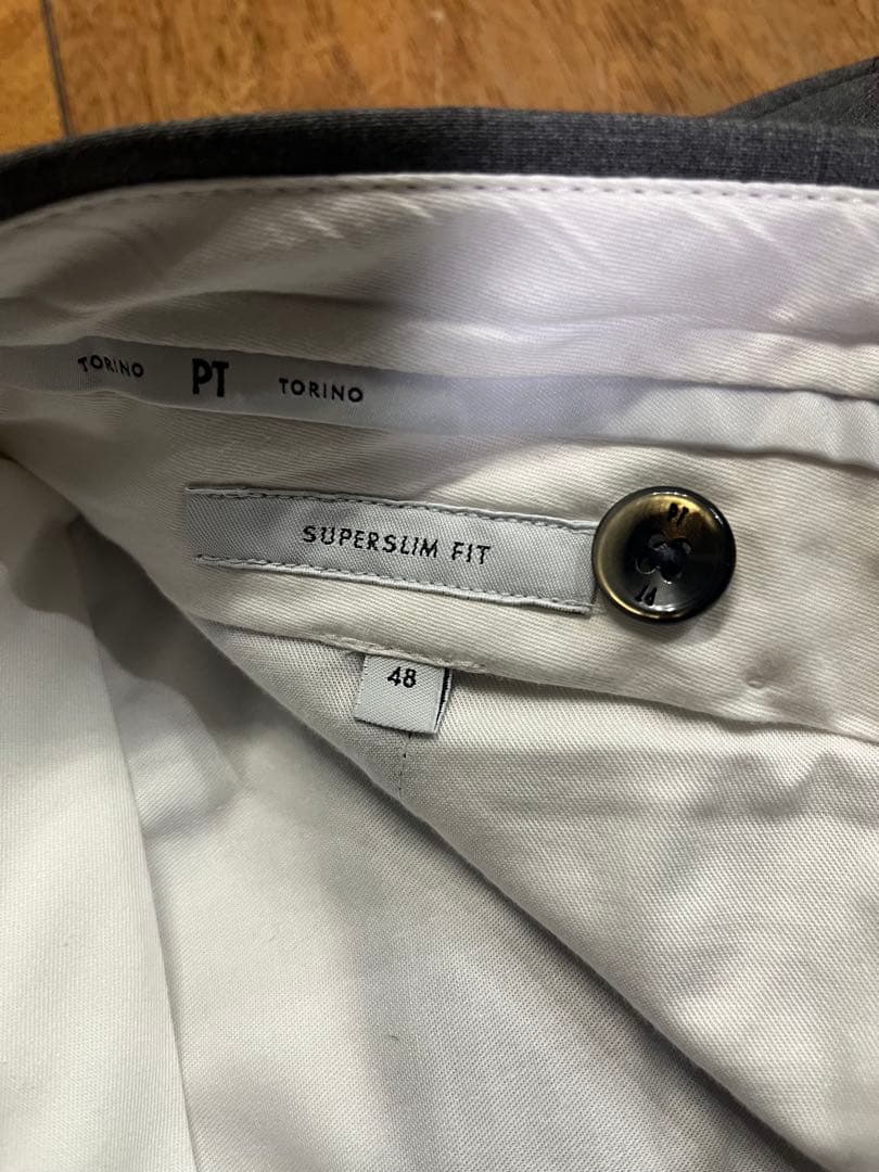 未使用　PT TORINO SUPER SLIM FIT 48