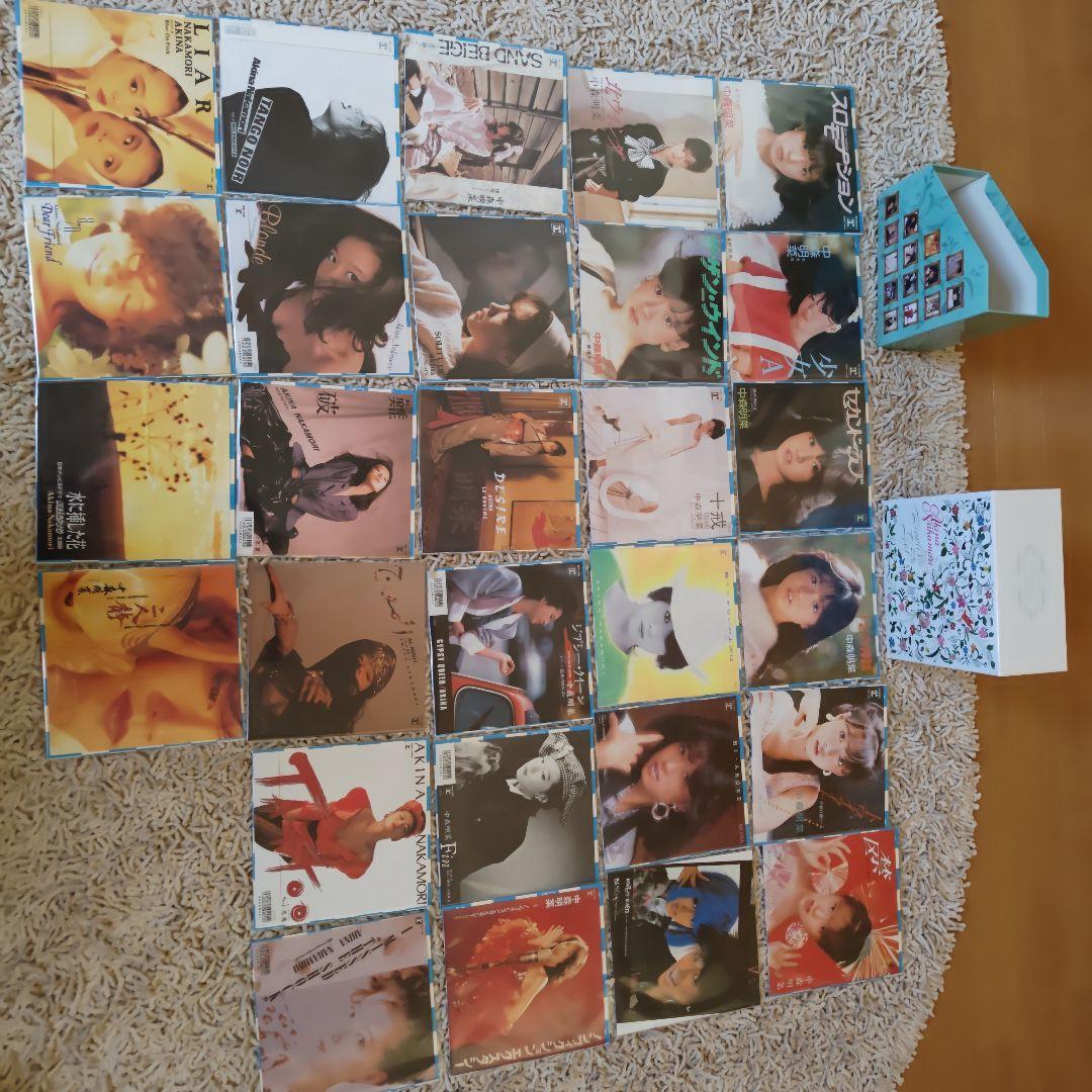 中森明菜　紙ジャケットシングルコレクション　限定盤BOX