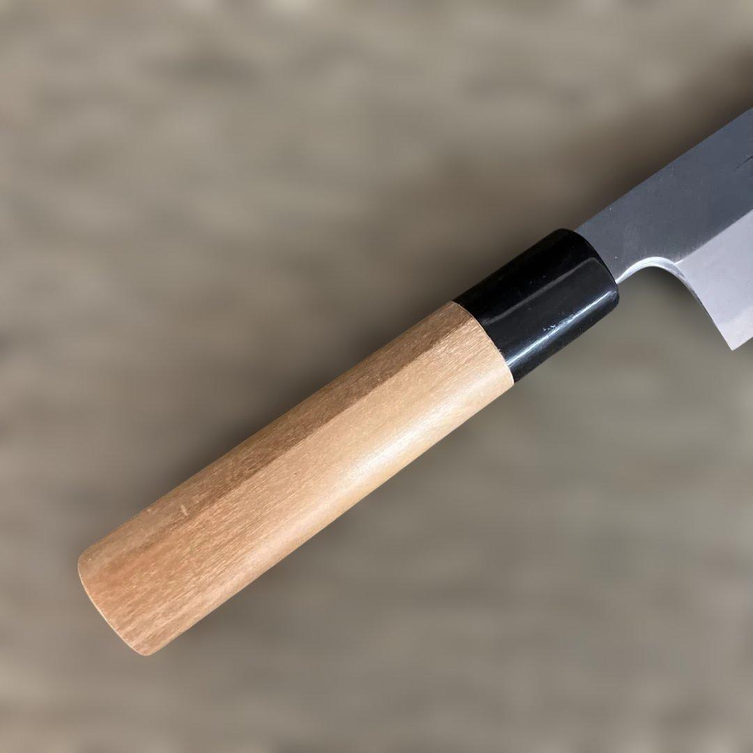 【新品未使用】堺孝行　和包丁本霞研シリーズ 鎌形薄刃210ｍｍ