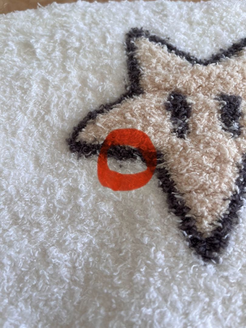 GELATO PIQUE スーパーマリオ スター柄　ブランケット