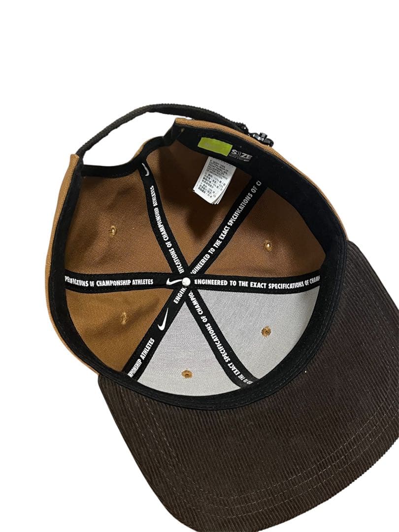 NIKE × CARHARTT ナイキ カーハート キャップ 帽子 ダック地