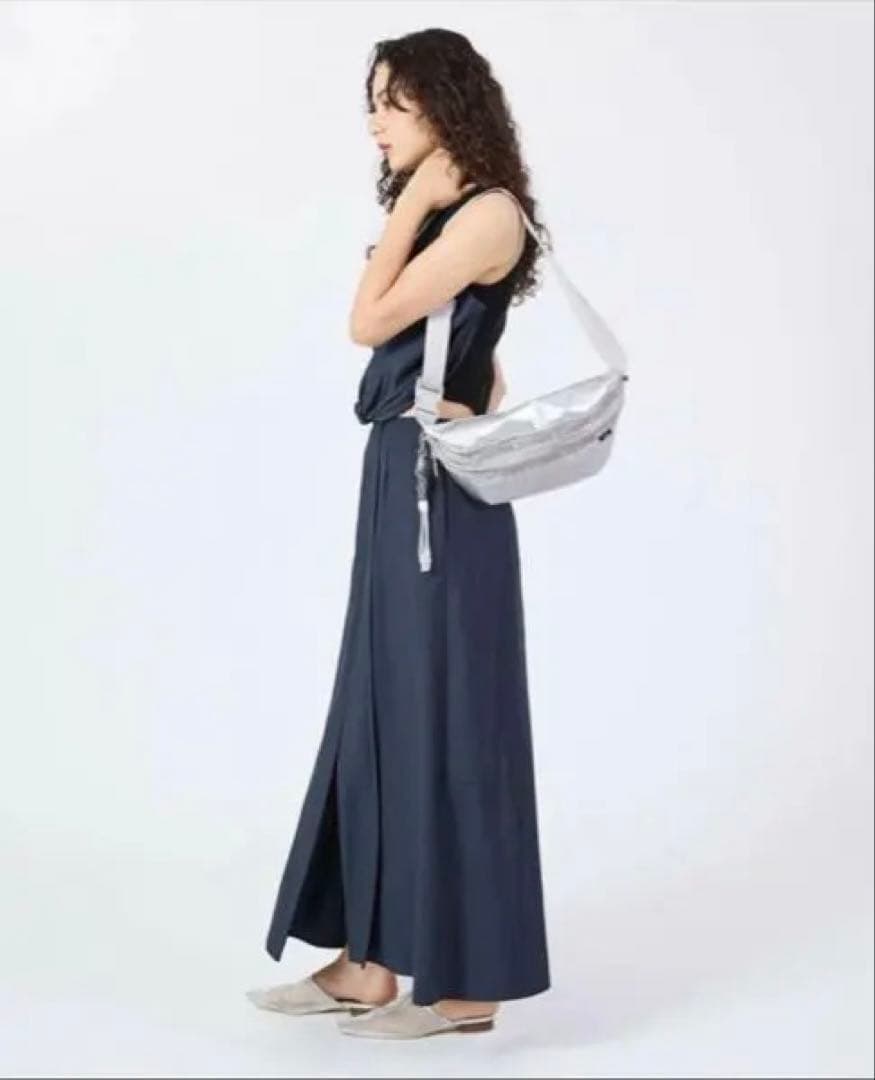 MyuLeSportsac×Ameri ショルダーバッグ シルバー　レスポ