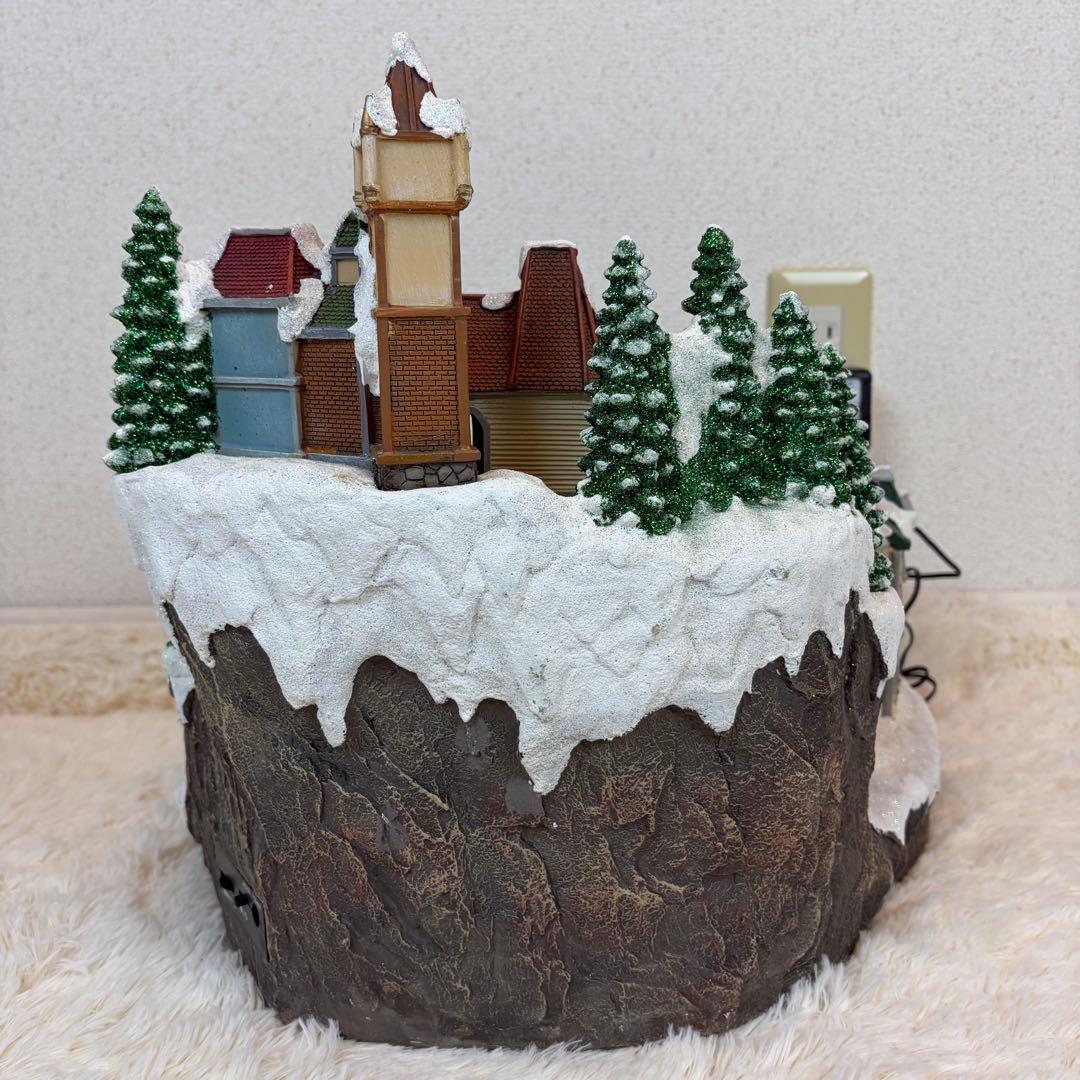 極美品 希少 コストコ クリスマス ビレッジ Animated Village