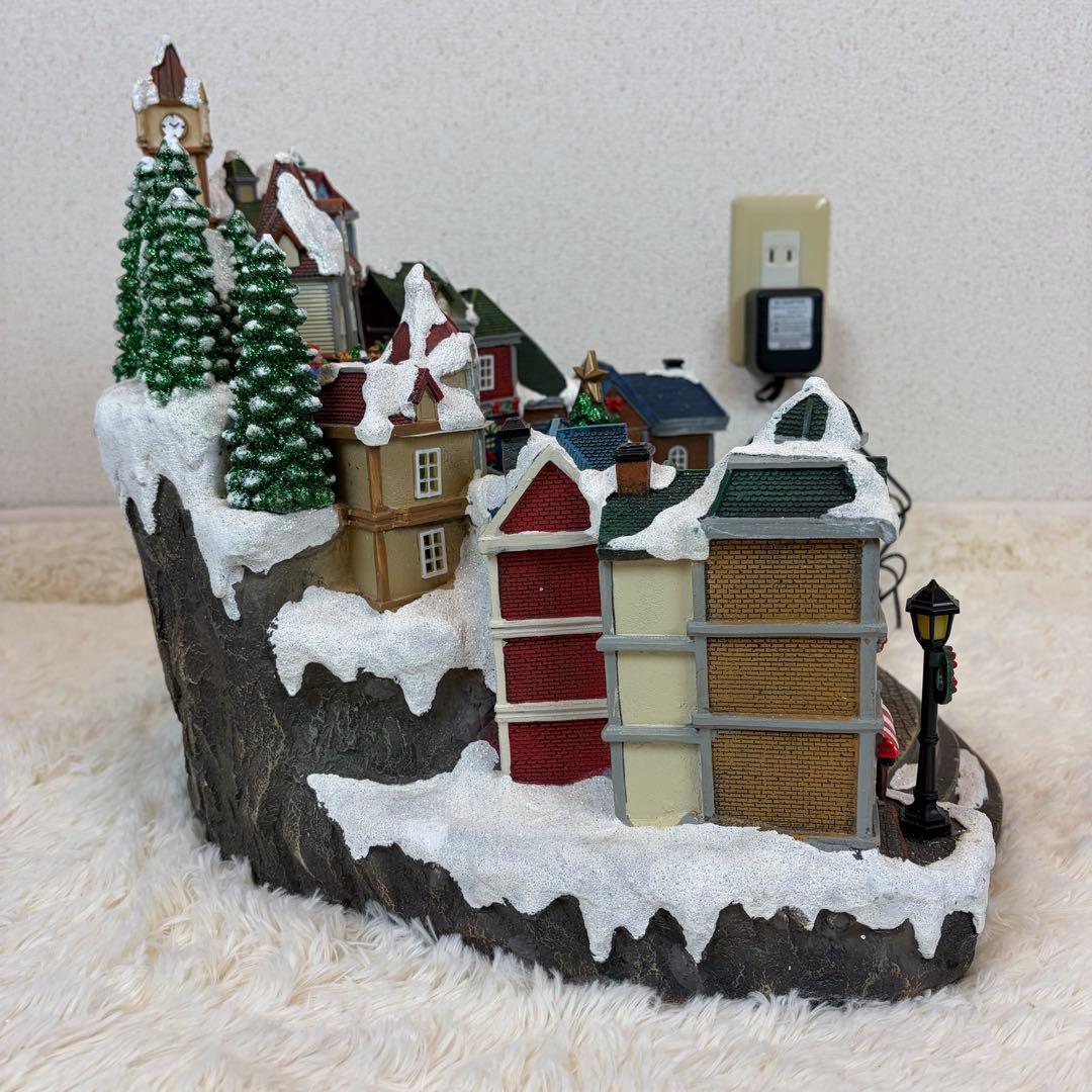 極美品 希少 コストコ クリスマス ビレッジ Animated Village