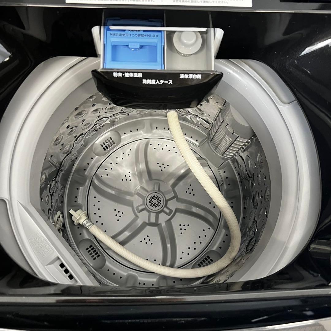 洗濯機　6㌔　冷蔵庫　ニトリ　レンジ　一人暮らし　高年式　セット　黒　設置無料