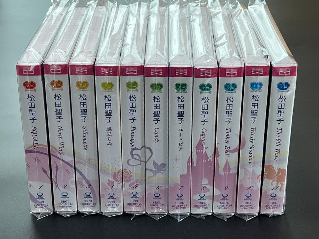 松田聖子　SQUALL～The 9th Wave　11アルバムセット【DVD付】