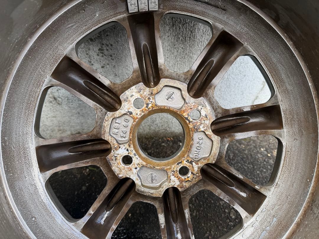 ①必ず4本での購入でお願いします RSワタナベ 14インチ　ホイールセット