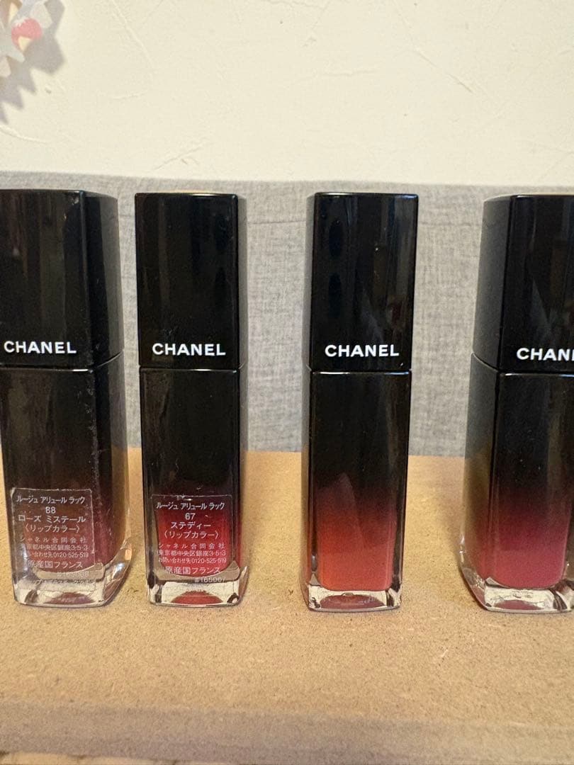 CHANEL ルージュアリュールラック　人気色5本　リップグロス 5本セット
