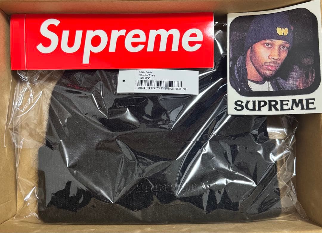 帽子 Supreme Mohair Beanie \"Black\"