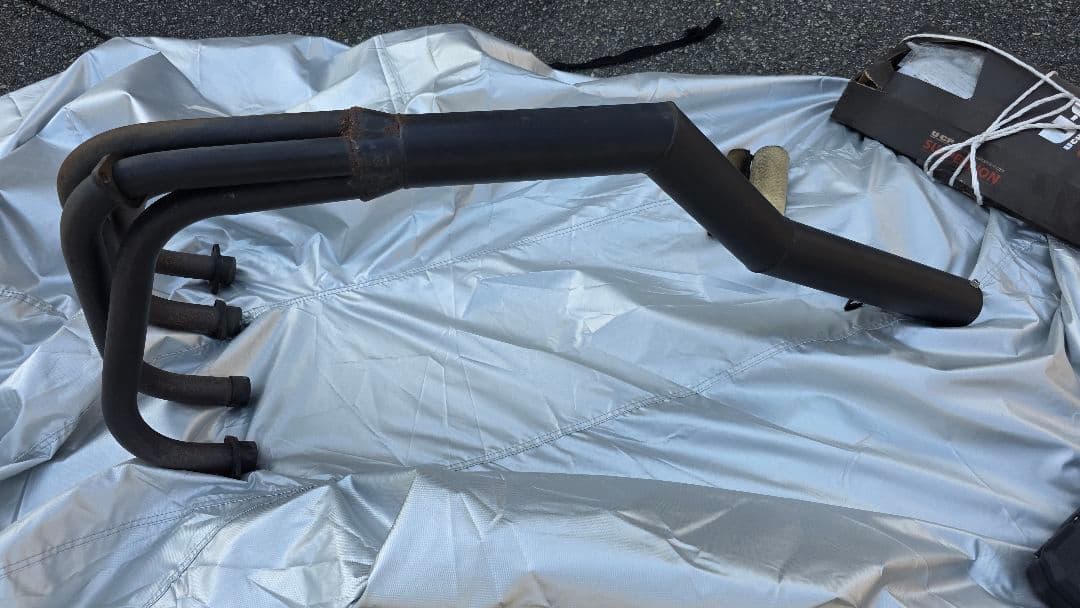 イナズマ400 バイク マフラー