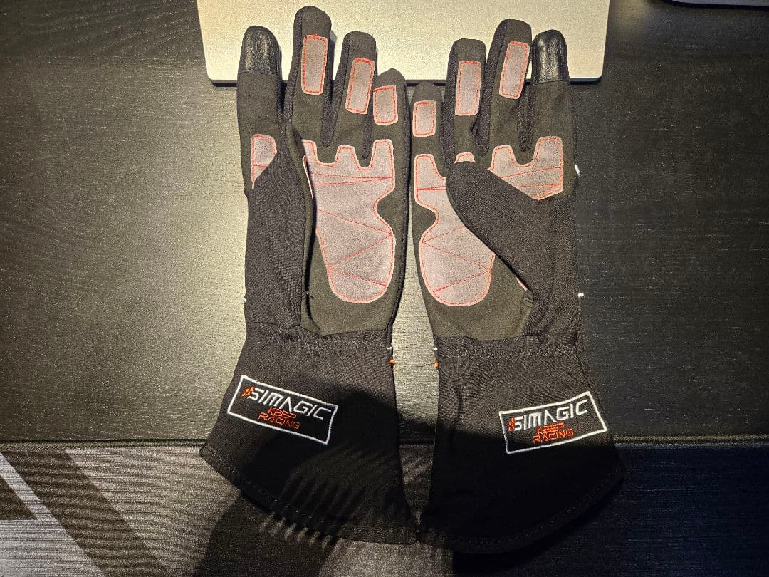 シムレース用グローブ 3点セット Simagic STRASSE Lサイズ