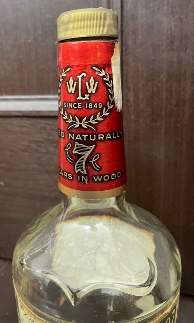 空瓶 Old Wellerl 107 オールドウェラー バーボンウイスキー