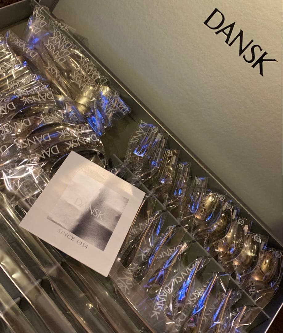 【未使用】DANSK カトラリーセット30本