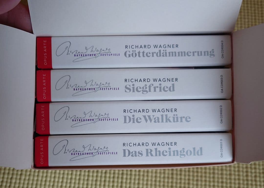 ティーレマンの「ニーベルングの指環」　バイロイトライブ録音 CDボックスセット