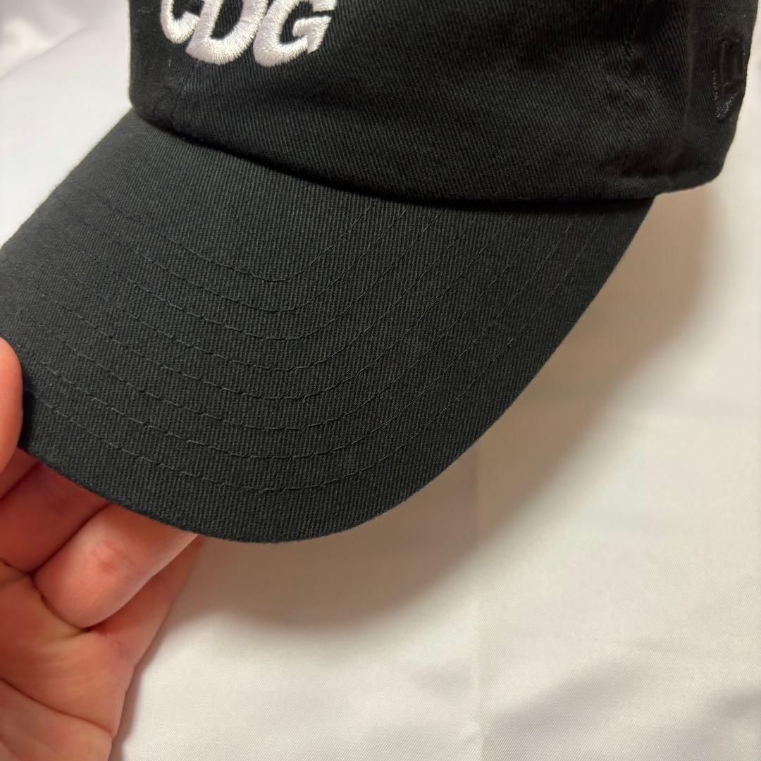 コムデギャルソンCDG ブラックキャップ NEW ERA