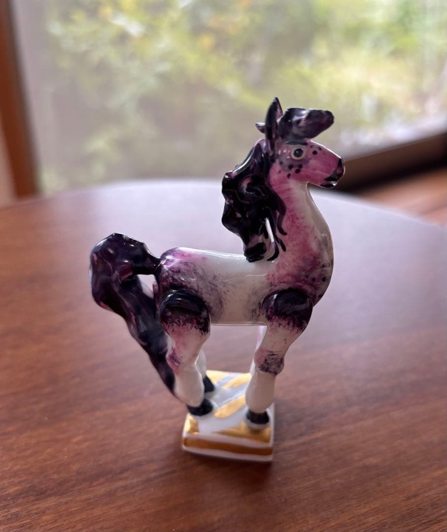 meissen ミニ干支人形 うま