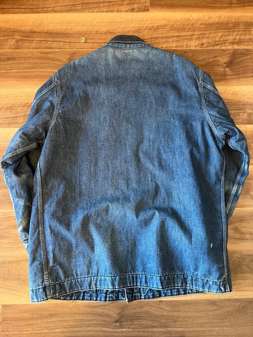 70s Sears work leisure USA デニム カバーオール XL