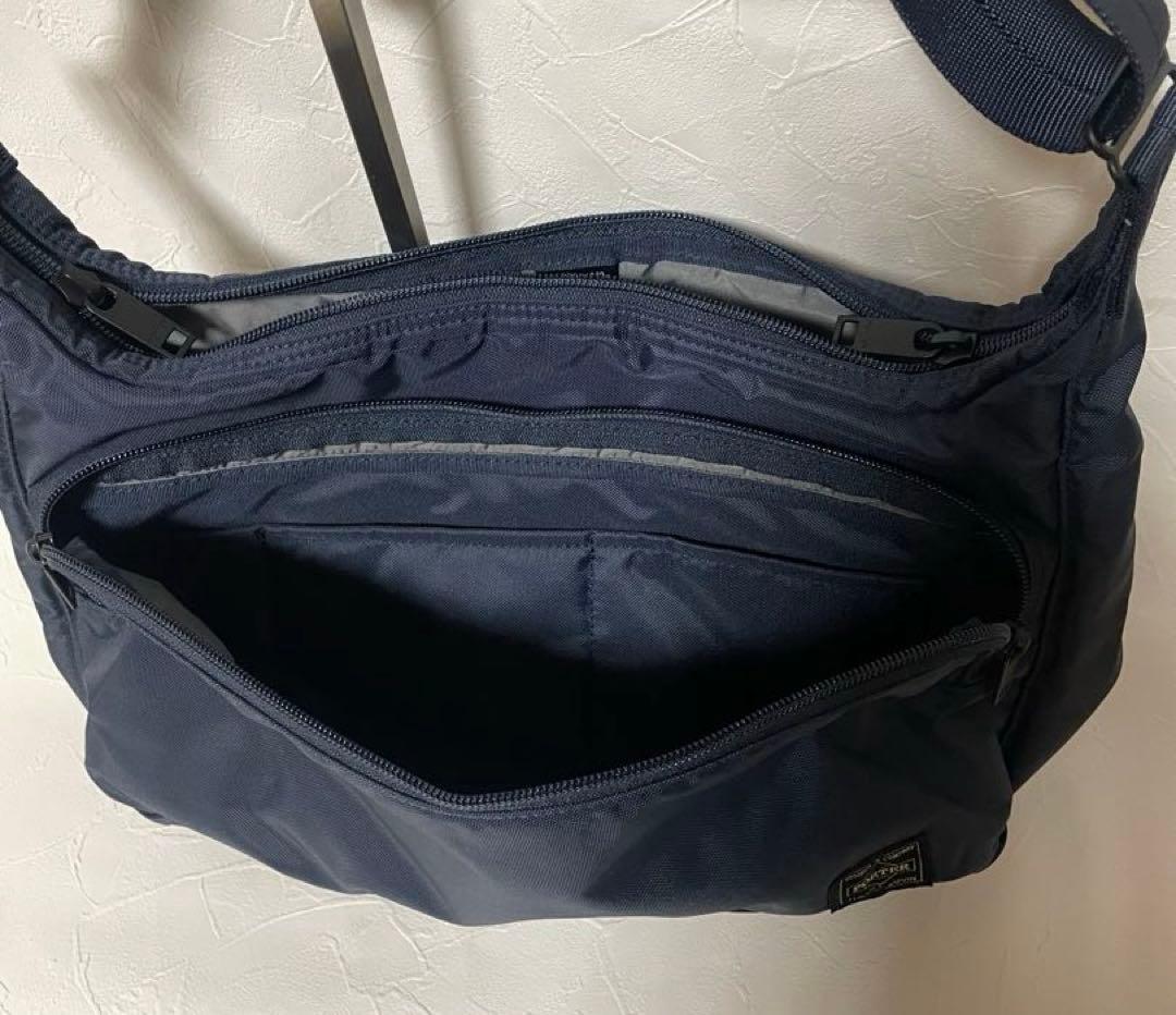 ✨希少完売品✨ポーター【PORTER】フラッシュ　ショルダーバッグ　ネイビー