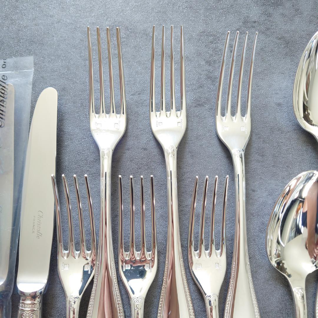 希少 美品 クリストフル マルメゾン デザートサイズ 未開封含む 18点