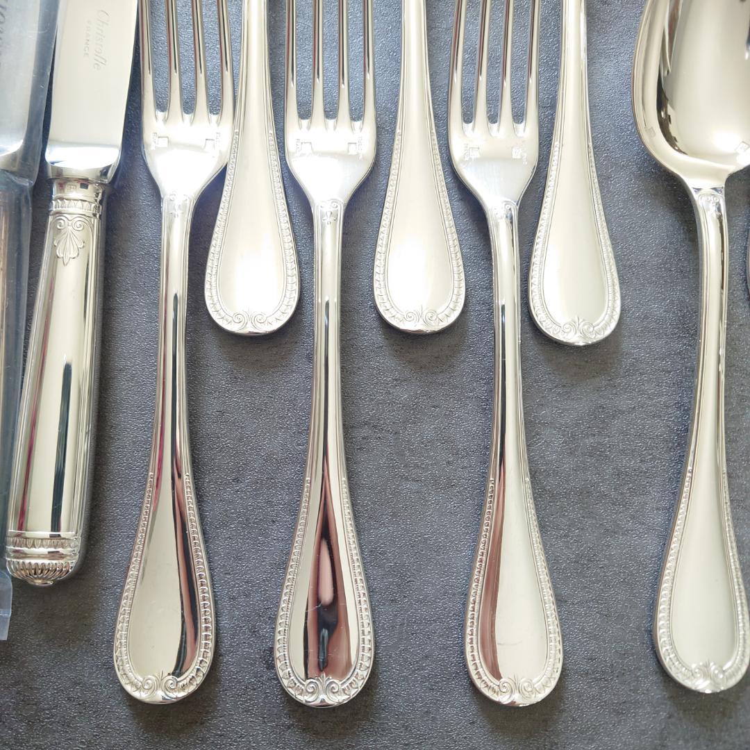 希少 美品 クリストフル マルメゾン デザートサイズ 未開封含む 18点