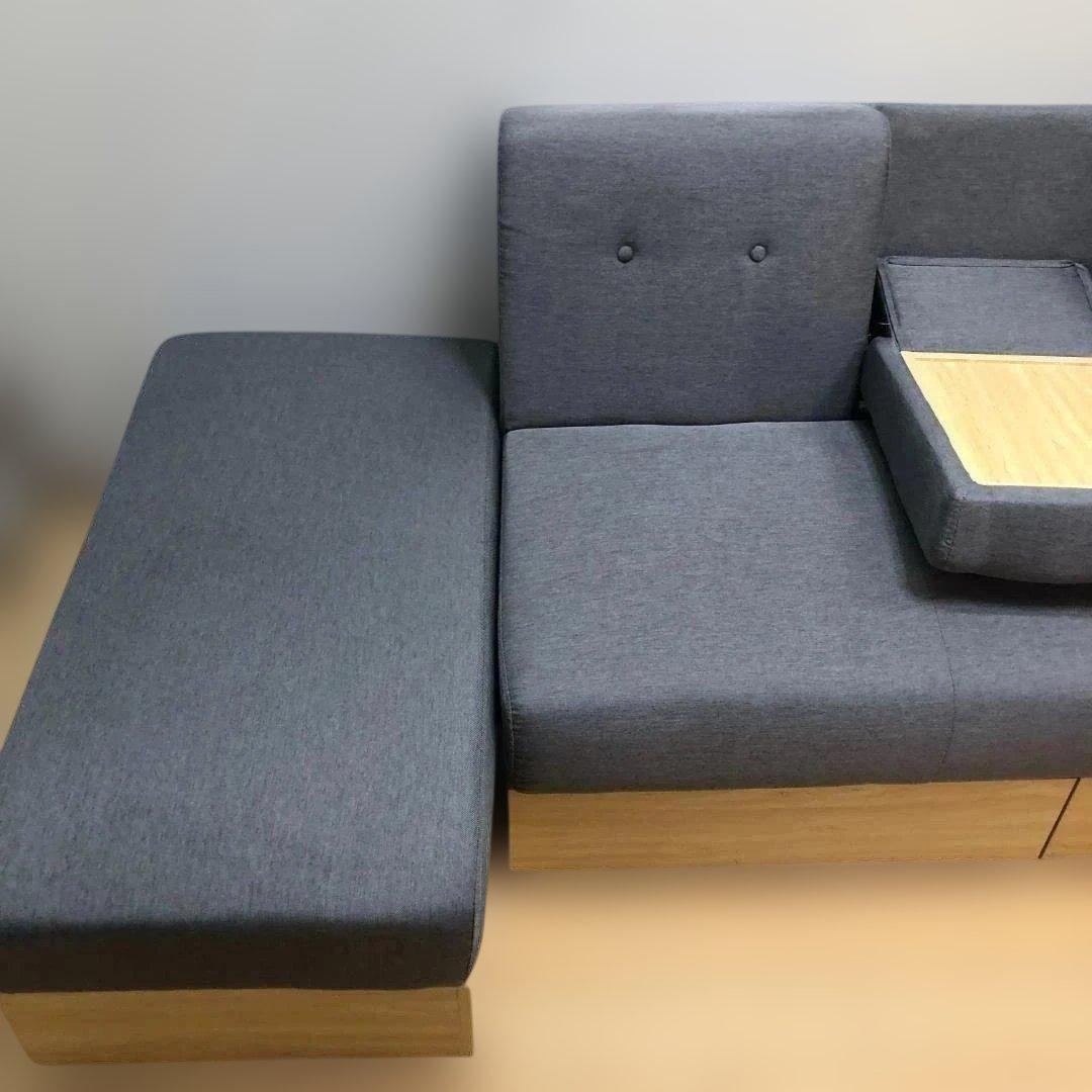 【送料無料】アイリス STSB-2110 ソファベッド 引き出し251001