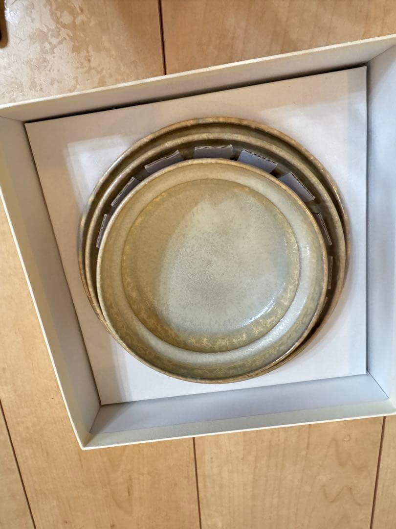 【新品未使用】aeru 大谷焼　食器3点セット