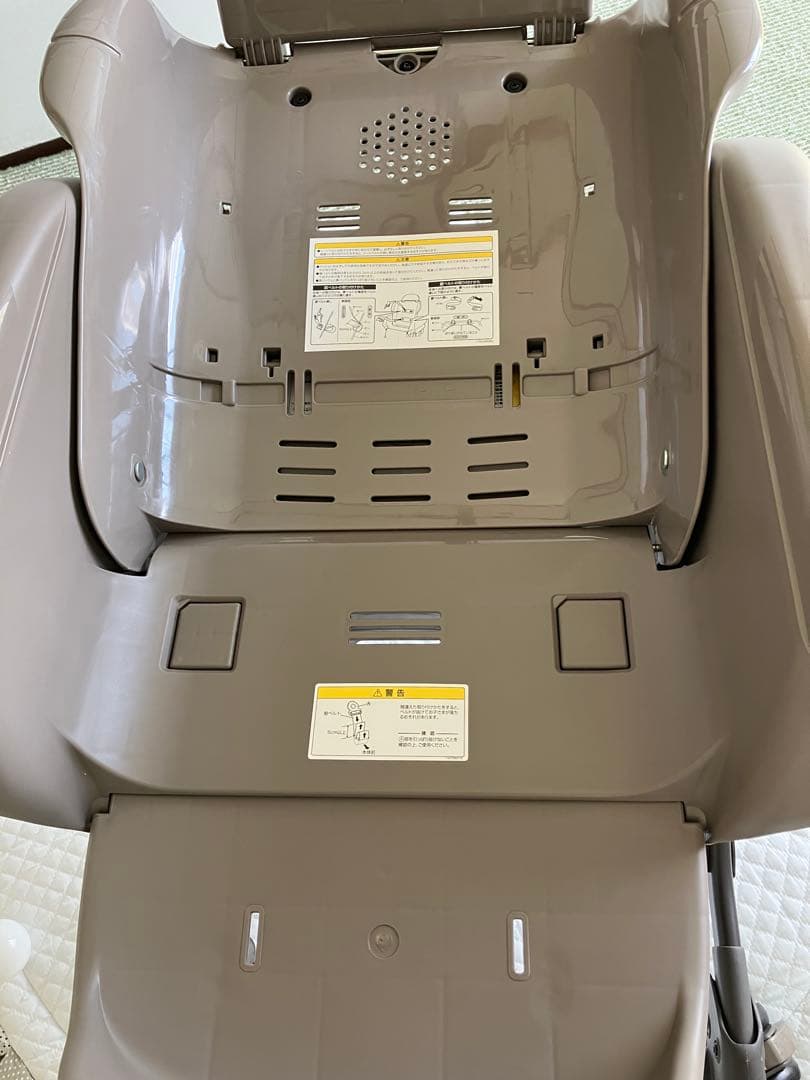 お値下げ！Combi ネムリラ手動スウィングベッド＆ハイローチェア　アカホン限定