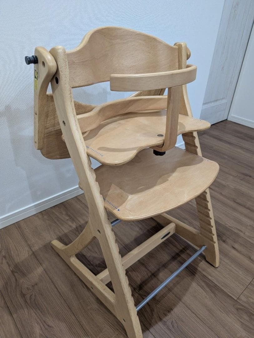 【美品】大和屋　すくすくチェアプラス　テーブル・ガード付き