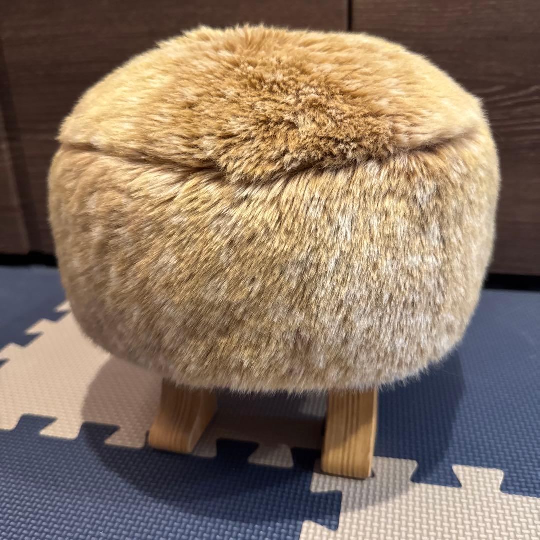 【チャンモゲ】　匠工芸　アニマルスツール　バンビ　SS