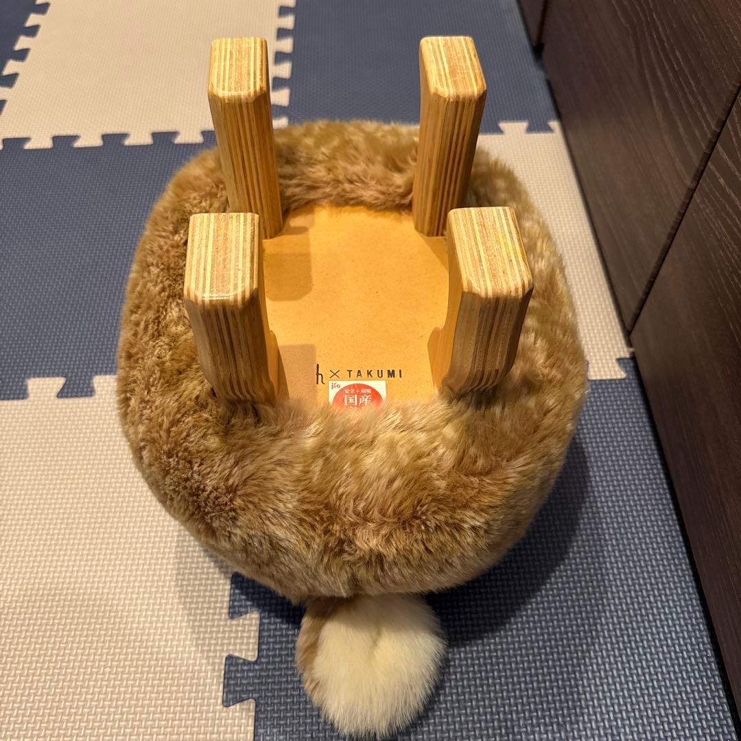 【チャンモゲ】　匠工芸　アニマルスツール　バンビ　SS