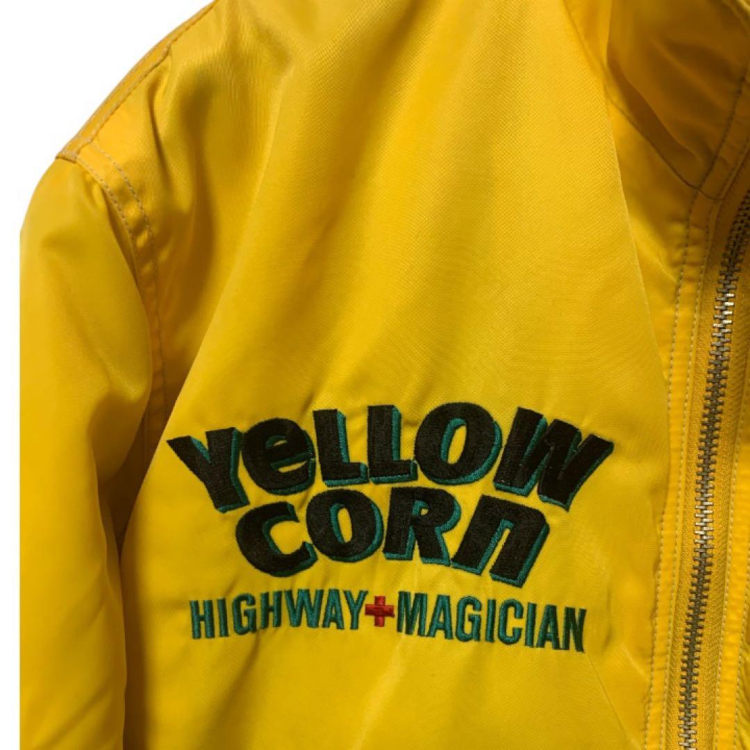 YELLOW CORN MA-1タイプ　バイクジャケット　サイズM