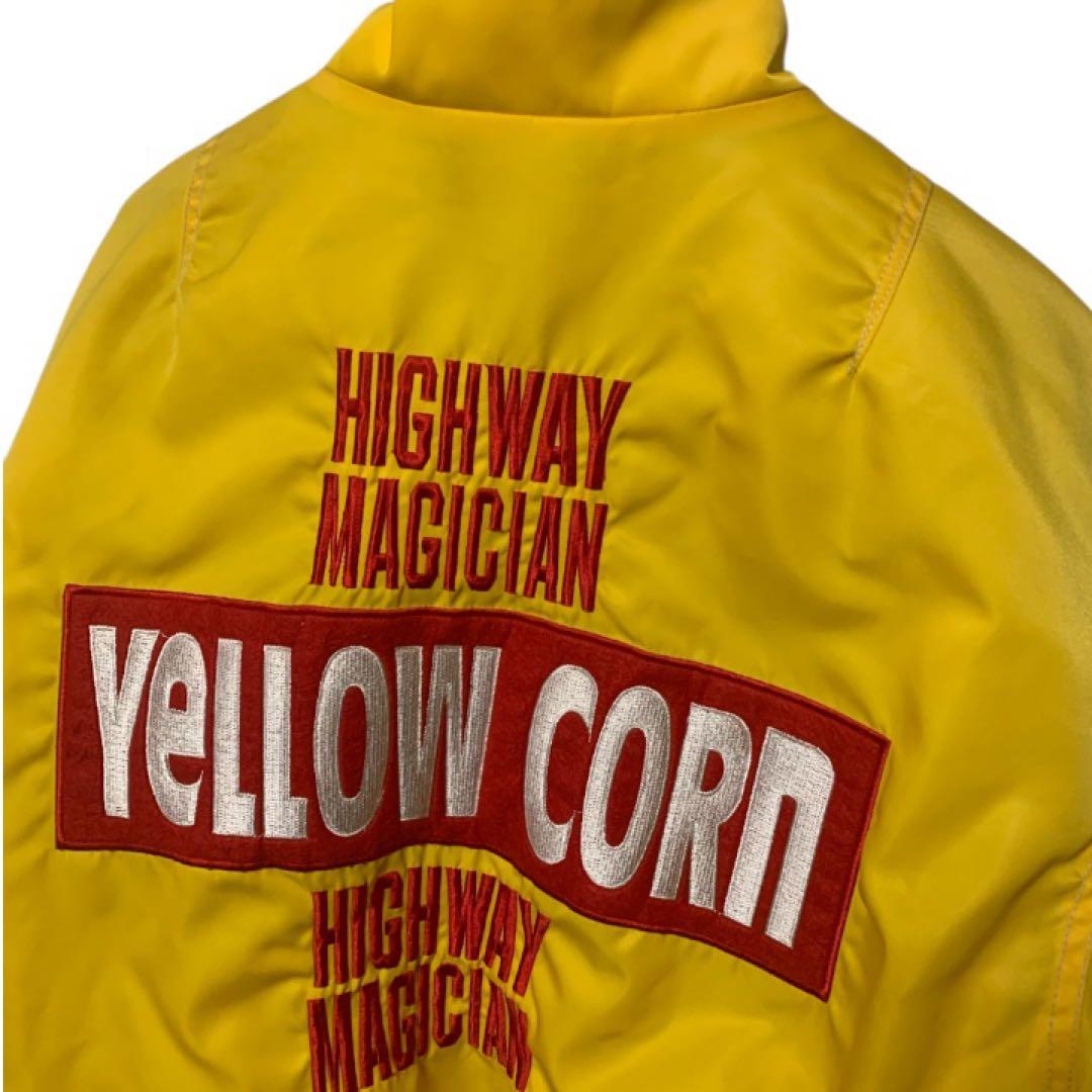 YELLOW CORN MA-1タイプ　バイクジャケット　サイズM