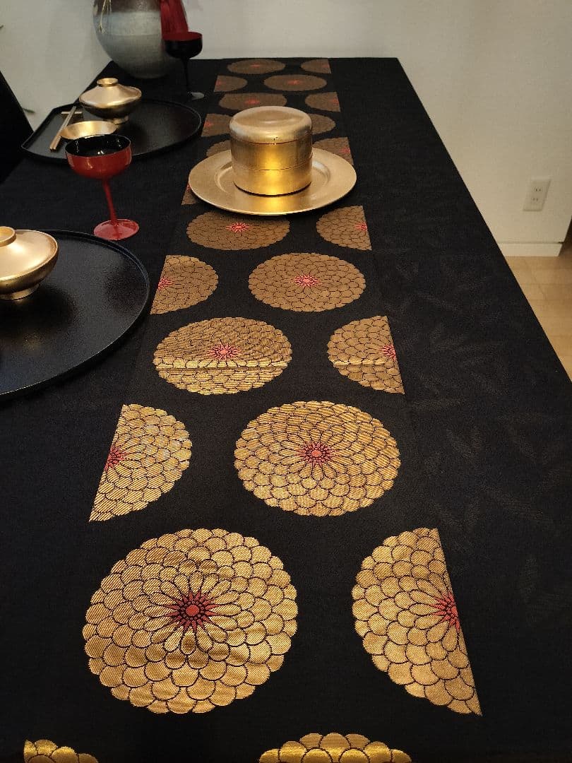 A950★逸品‼️全通帯‼️ひな祭り‼️テーブルランナー2m10