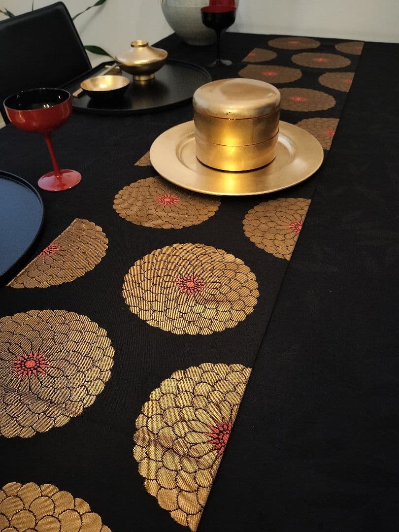 A950★逸品‼️全通帯‼️ひな祭り‼️テーブルランナー2m10