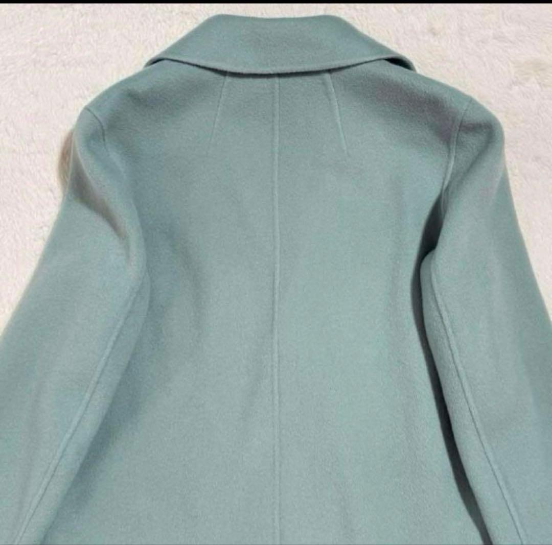 セオリー　ウール　カシミヤ　ダブルフェイスコート　カシミヤ混　Pコート　22AW