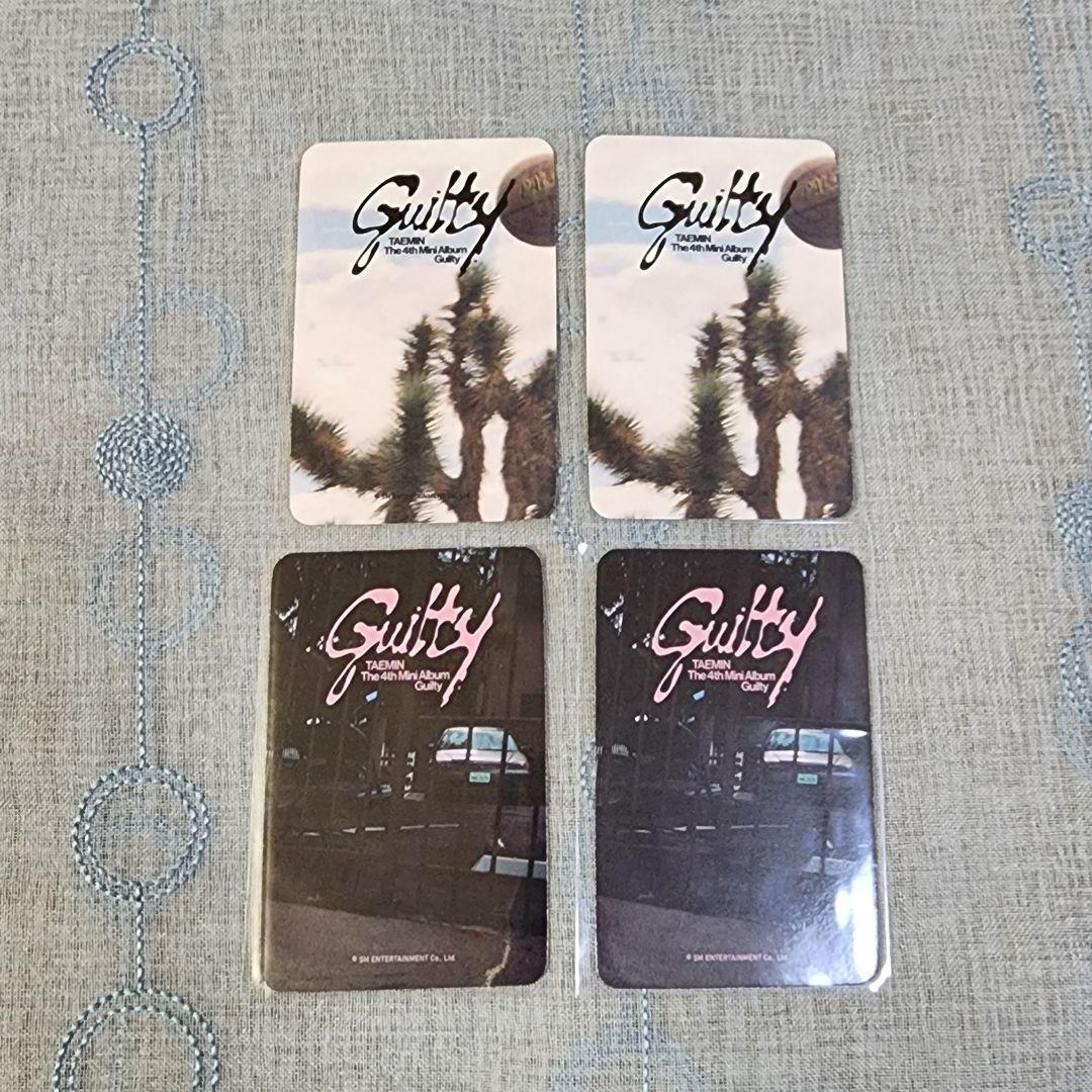 テミン ソウルコン LUCKY DRAW トレカ 4枚