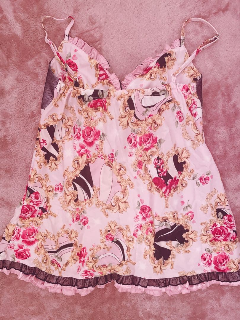 希少 マーズ MARS オーナメント柄キャミソール 平成ギャル Y2K