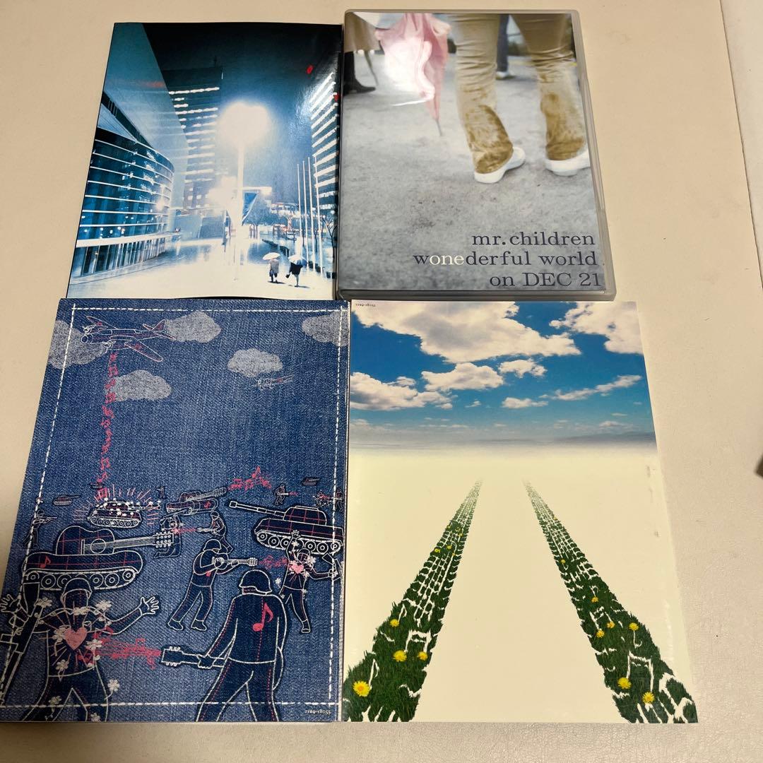 ミスチル　ライブDVD、書籍まとめ売り