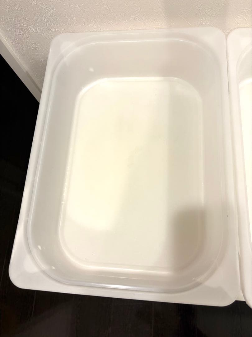 IKEA ★ トロファスト ホワイト 収納ボックス付き