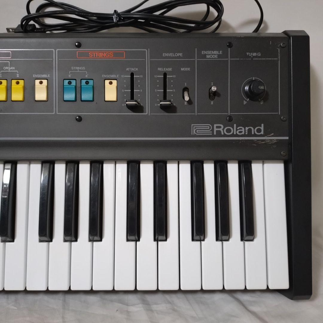 Roland　RS-09　オルガン・ストリングス　シンセサイザー　キーボード