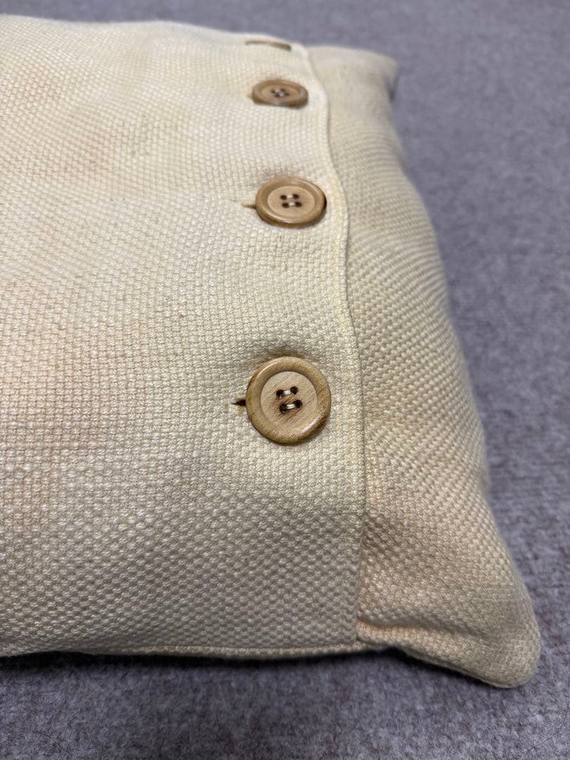 ■レディオヘッド！Visvim フラッグクッション星条旗&ピースマーク2点