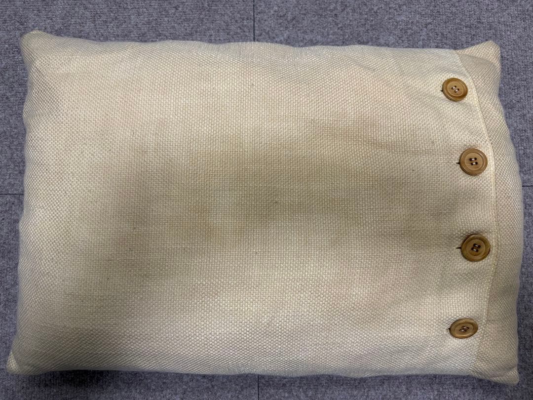 ■レディオヘッド！Visvim フラッグクッション星条旗&ピースマーク2点