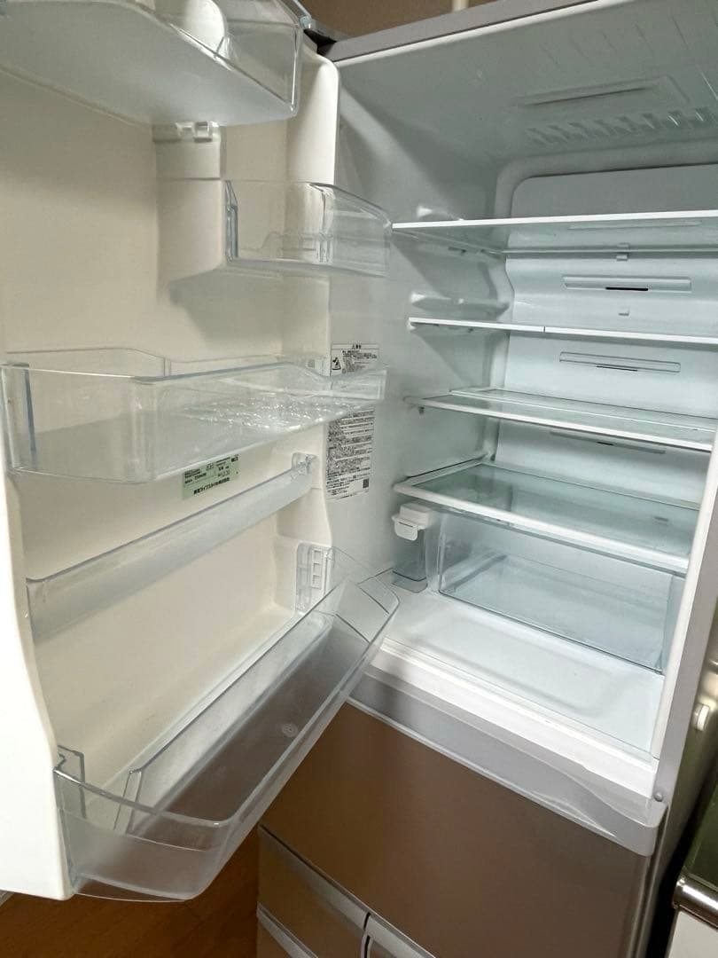 【美品】東芝 冷蔵庫 411L 2018年製 ノンフロン シルバー