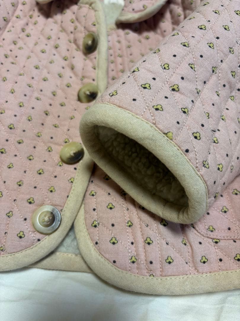 Apolina 23aw アウター ボアジャケット　2-3y