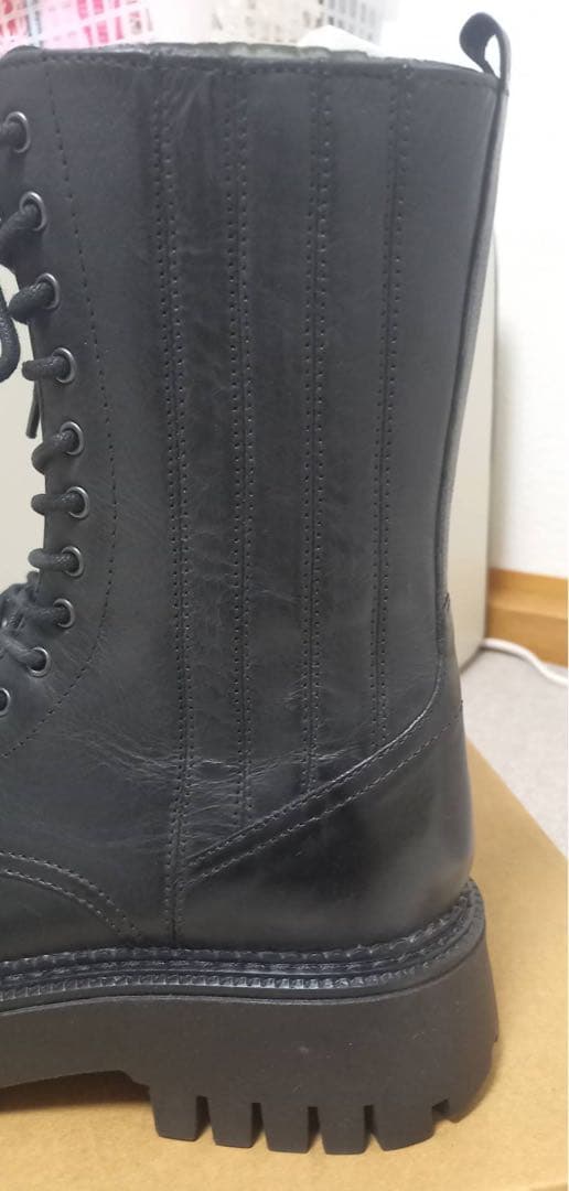 KLONDIKE 本革レースアップブーツ新品未使用23.5cm