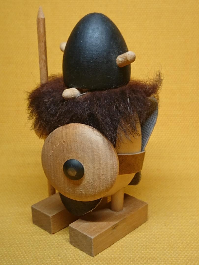 ビンテージ　人形　バイキング　北欧　置物　インテリア　工芸品　美術品　A1257