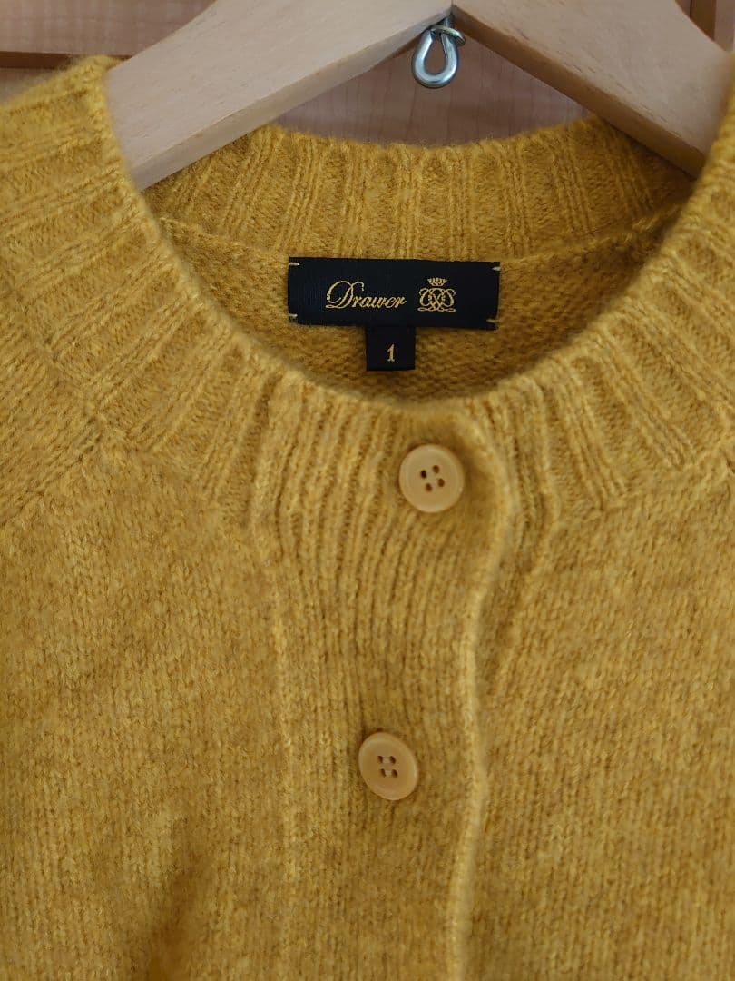 Drawer　ドゥロワー　カシミヤ　ニット　カーディガン