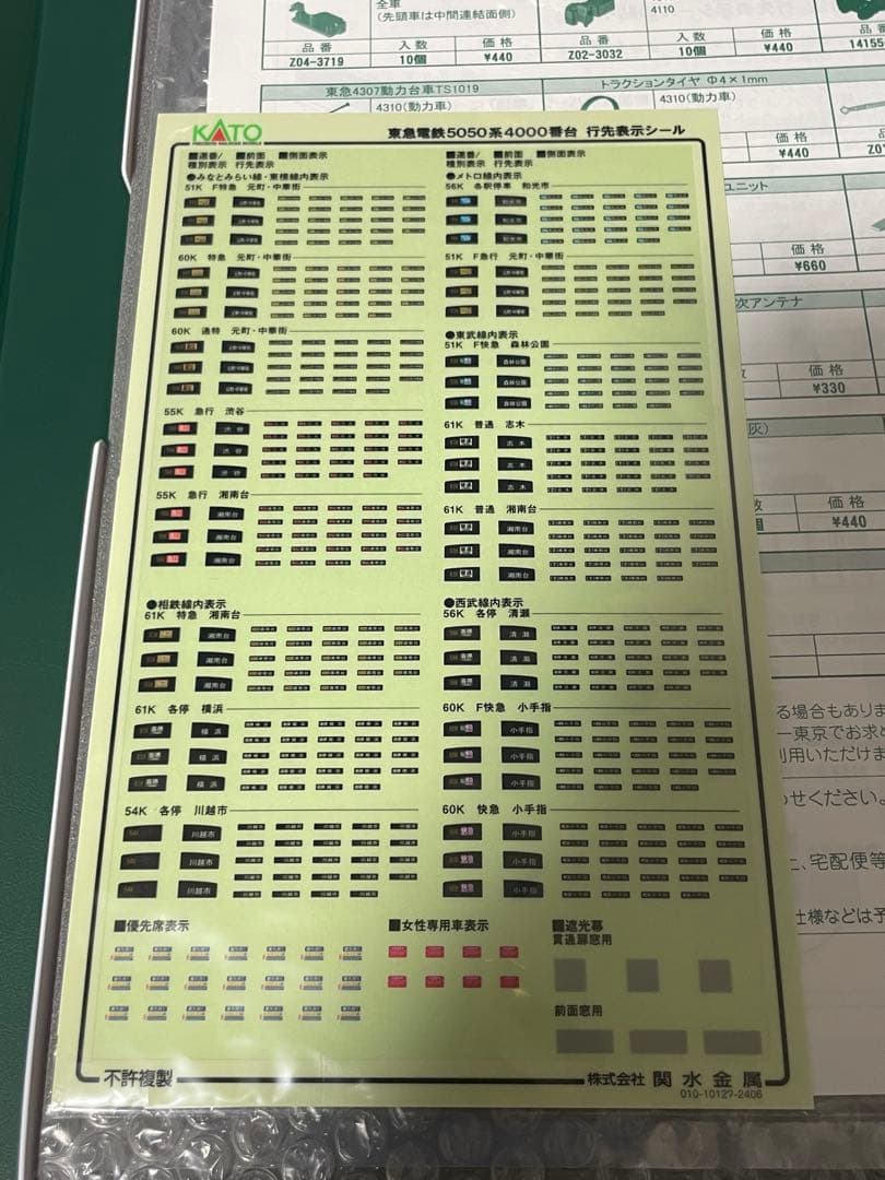 KATO 東急電鉄5050系4000番台<Shibuya Hikarie号>