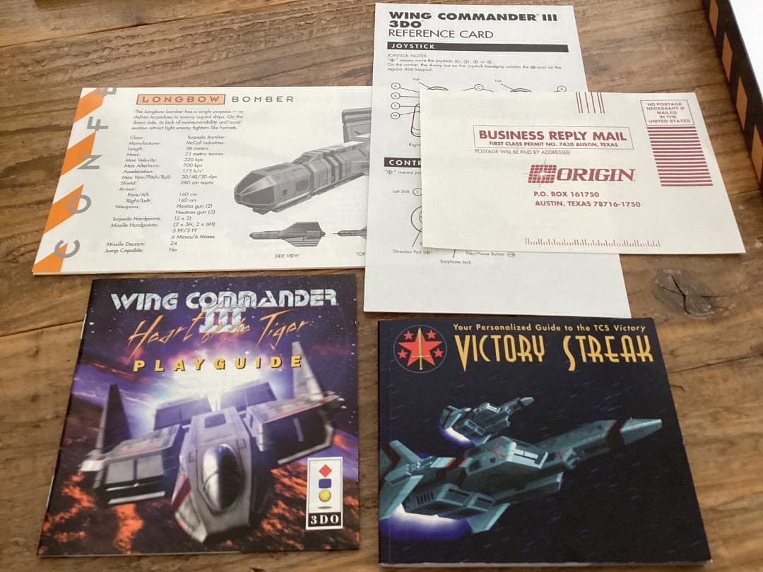 ★日本未発売/北米版/3DO/WING COMMANDERⅢ/ウィングコマンダー