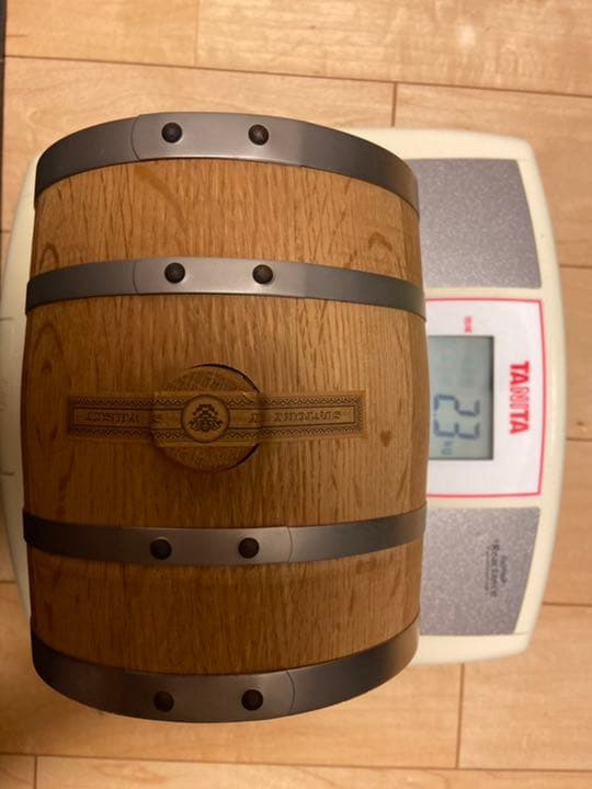 サントリー 山崎12年 樽 ピュアモルト 58% ミニバレル 1000ml